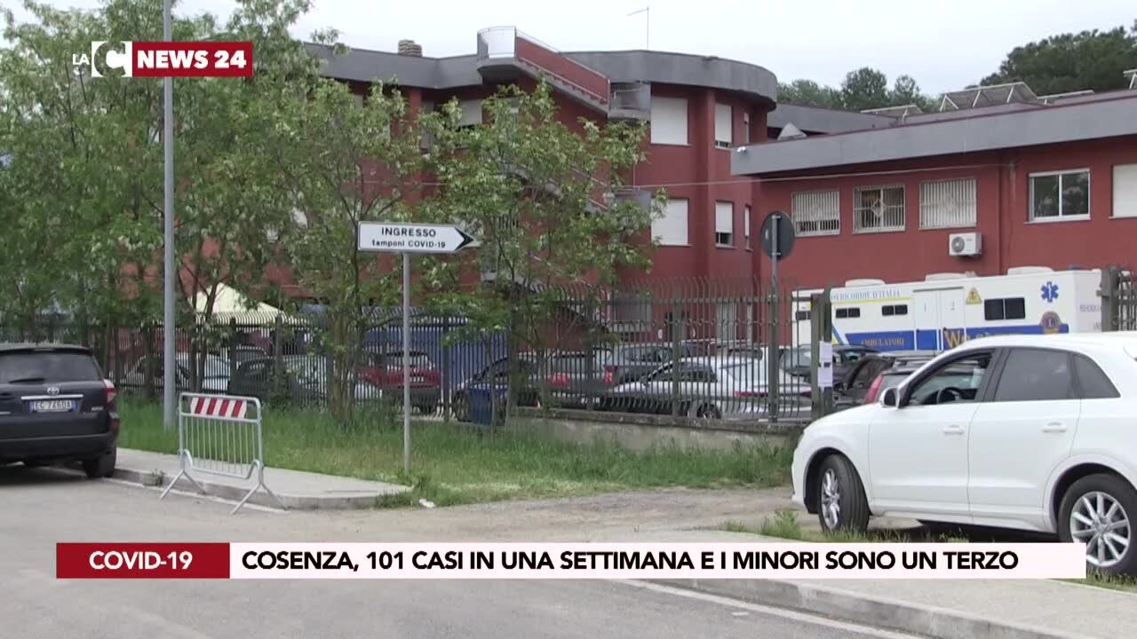 Cosenza, 101 casi in una settimana: scende l’età media dei contagiati