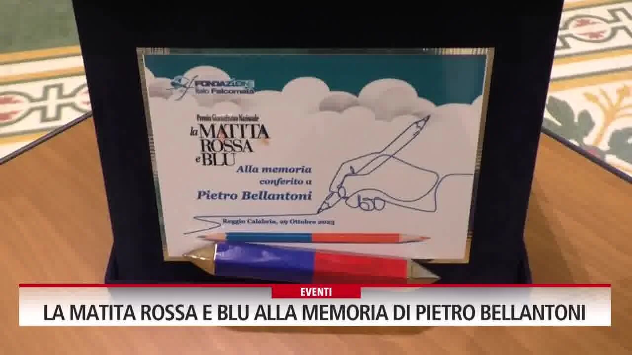 La matita rossa e blu alla memoria di Pietro Bellantoni