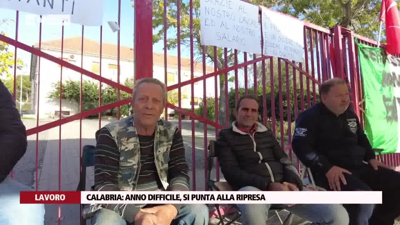 Calabria anno difficile, si punta alla ripresa