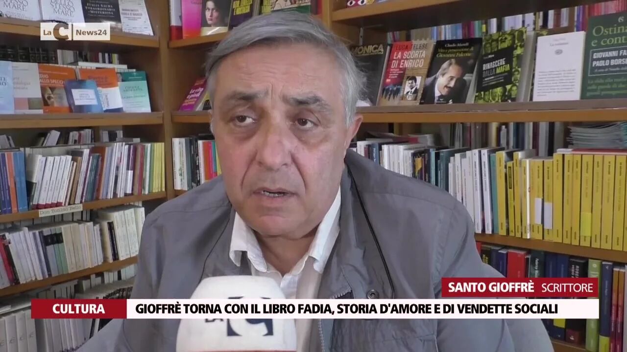 Gioffrè torna con il libro Fadia, storia d'amore e di vendette sociali