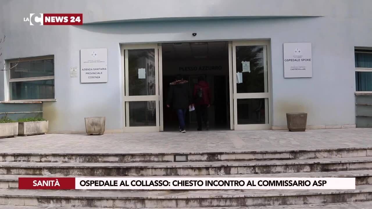 Ospedale al collasso: chiesto incontro al commissario Asp