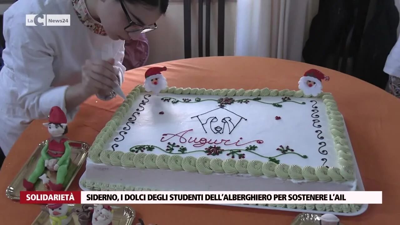 Siderno, i dolci degli studenti dell’Alberghiero per sostenere l’Ail