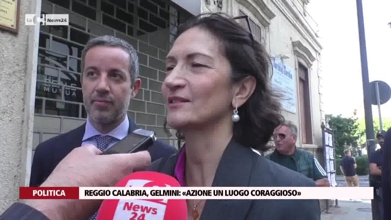 Reggio Calabria, Gelmini: «Azione un luogo coraggioso»