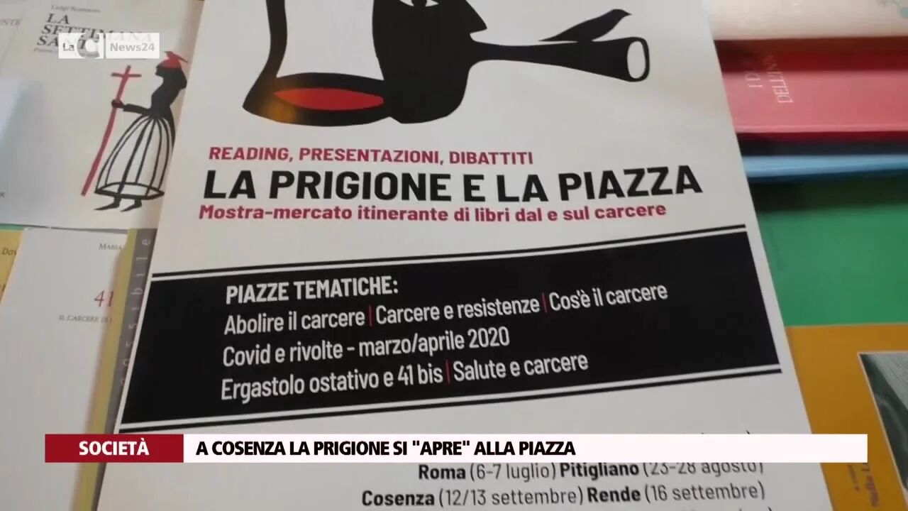 A Cosenza la prigione si "apre" alla piazza