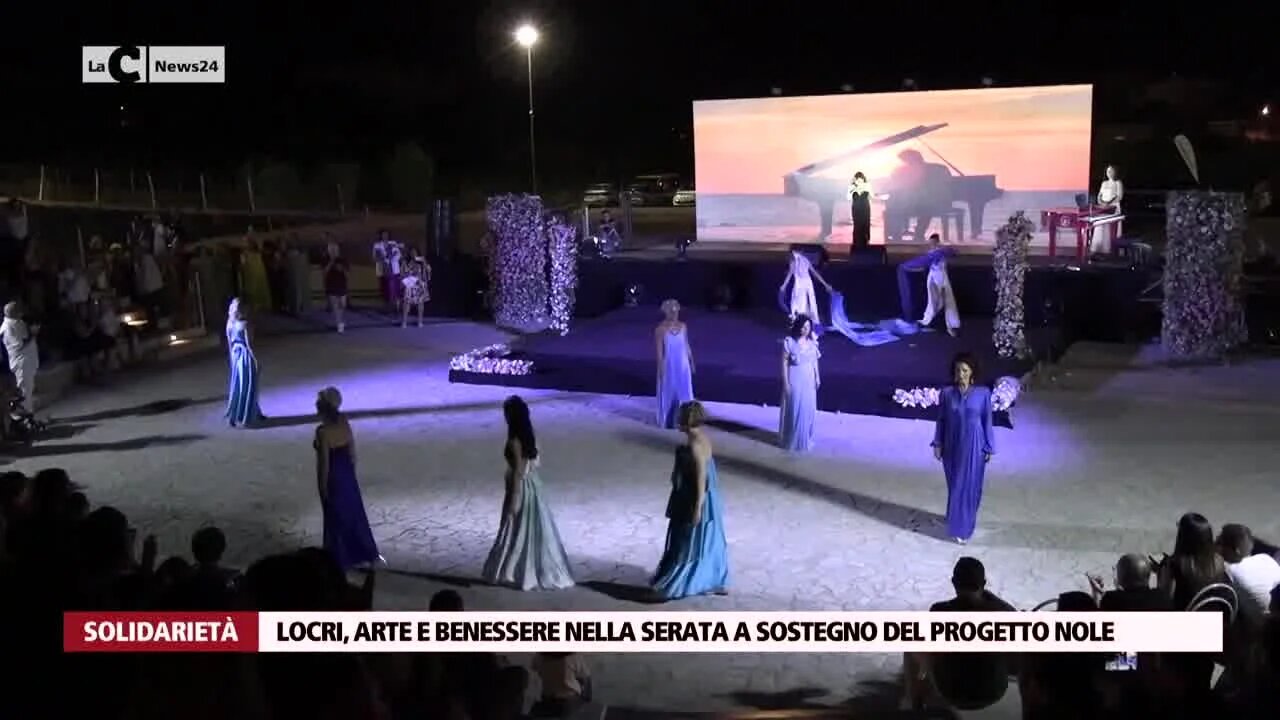 Locri, arte e benessere nella serata a sostegno del Progetto Nole