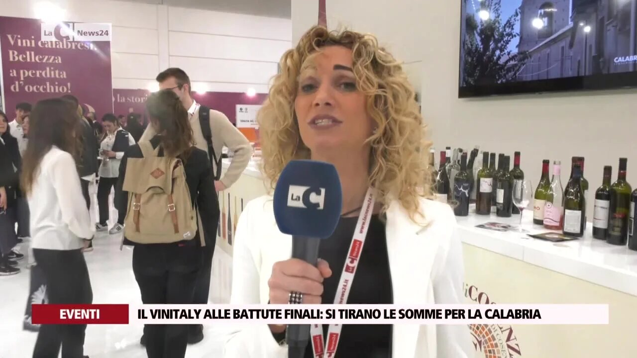 Il Vinitaly alle battute finali: si tirano le somme per la Calabria