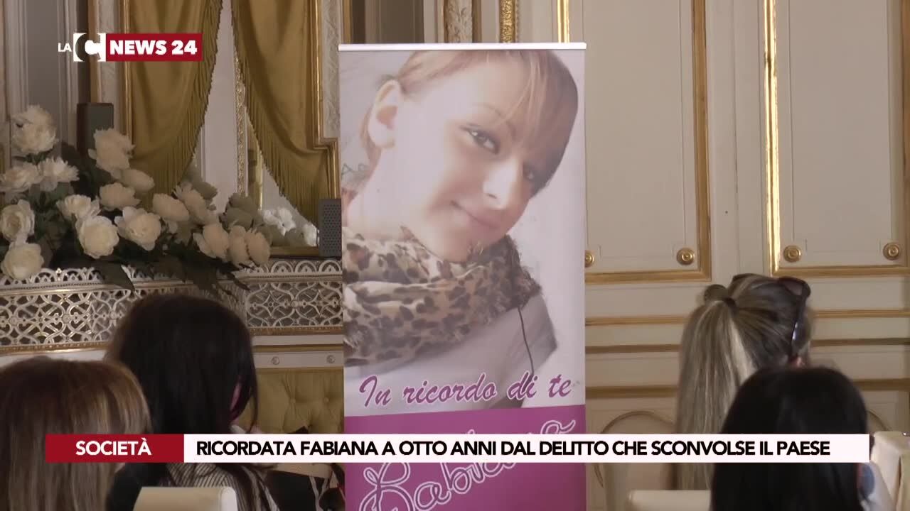 Ricordata Fabiana a otto anni dal delitto che sconvolse il paese