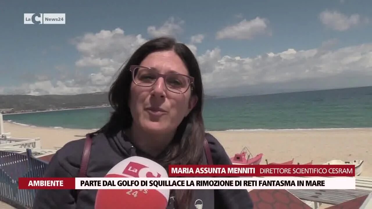 Partirà dal Golfo di Squillace la rimozione di reti abbandonate in mare: il via a maggio