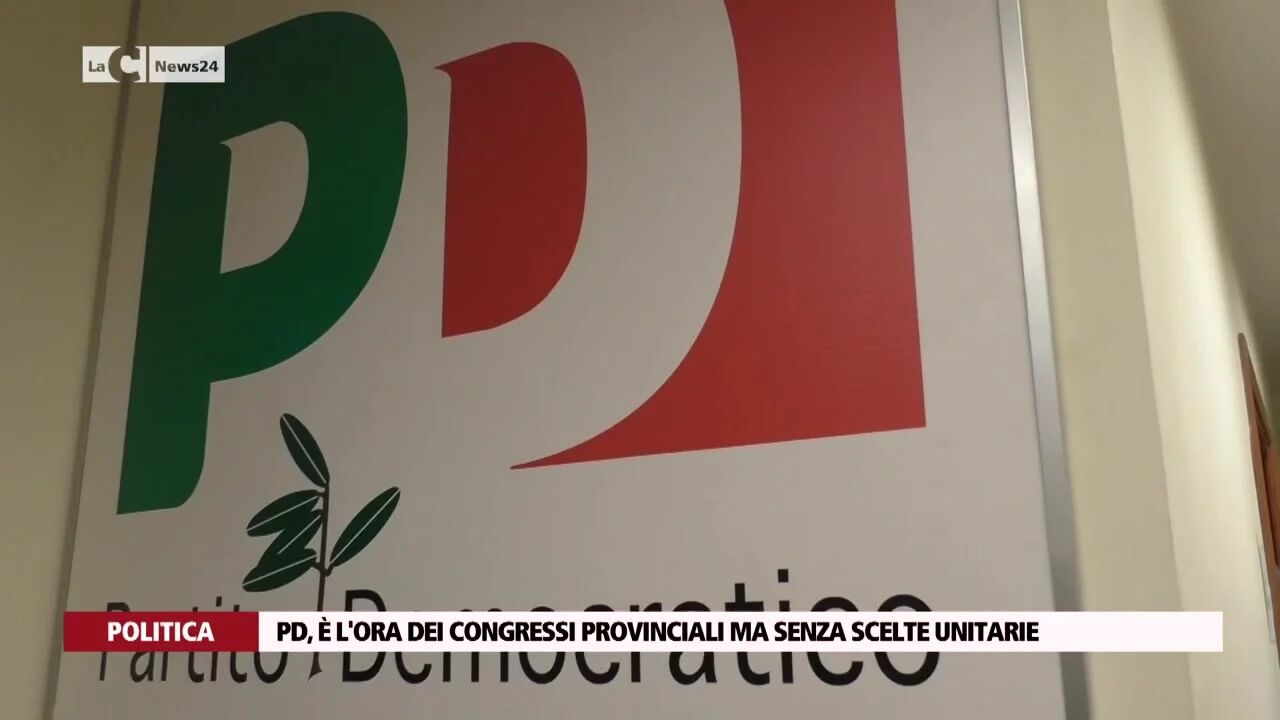 Pd, è l'ora dei congressi provinciali ma senza scelte unitarie