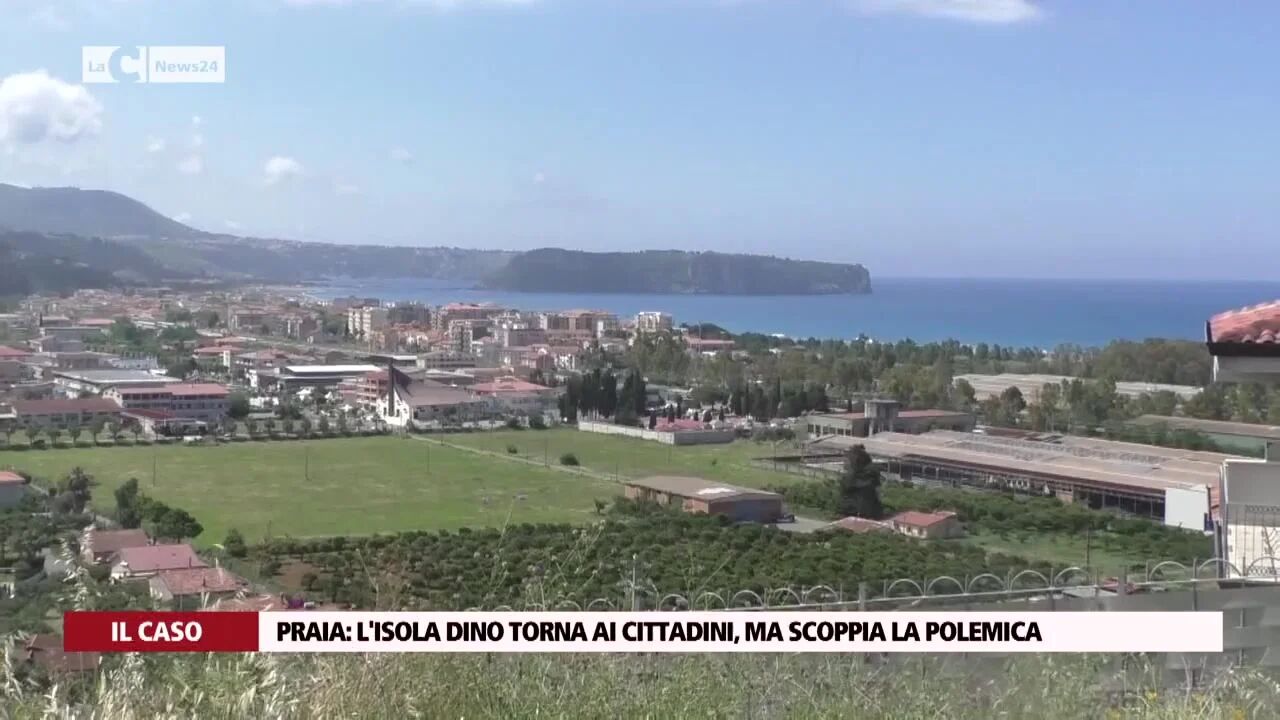 Praia: l'isola Dino torna ai cittadini, ma scoppia la polemica