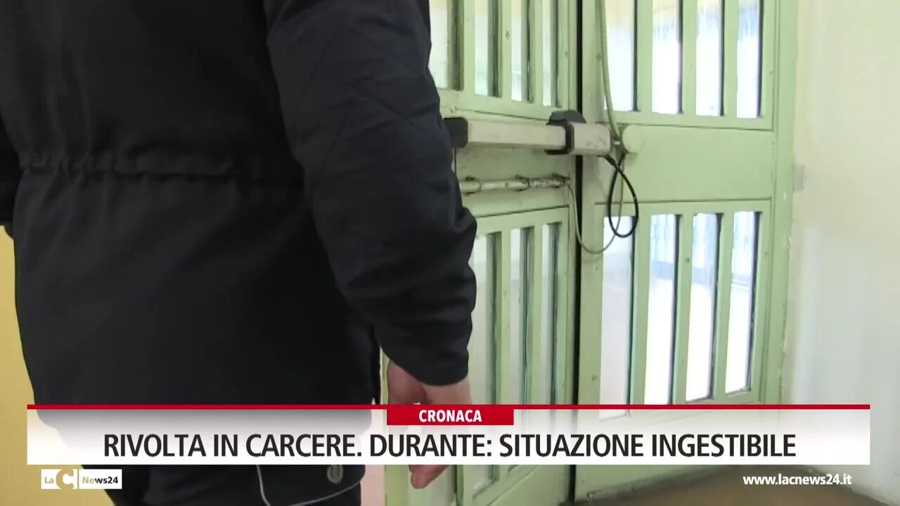 Rivolta in carcere. Durante: situazione ingestibile