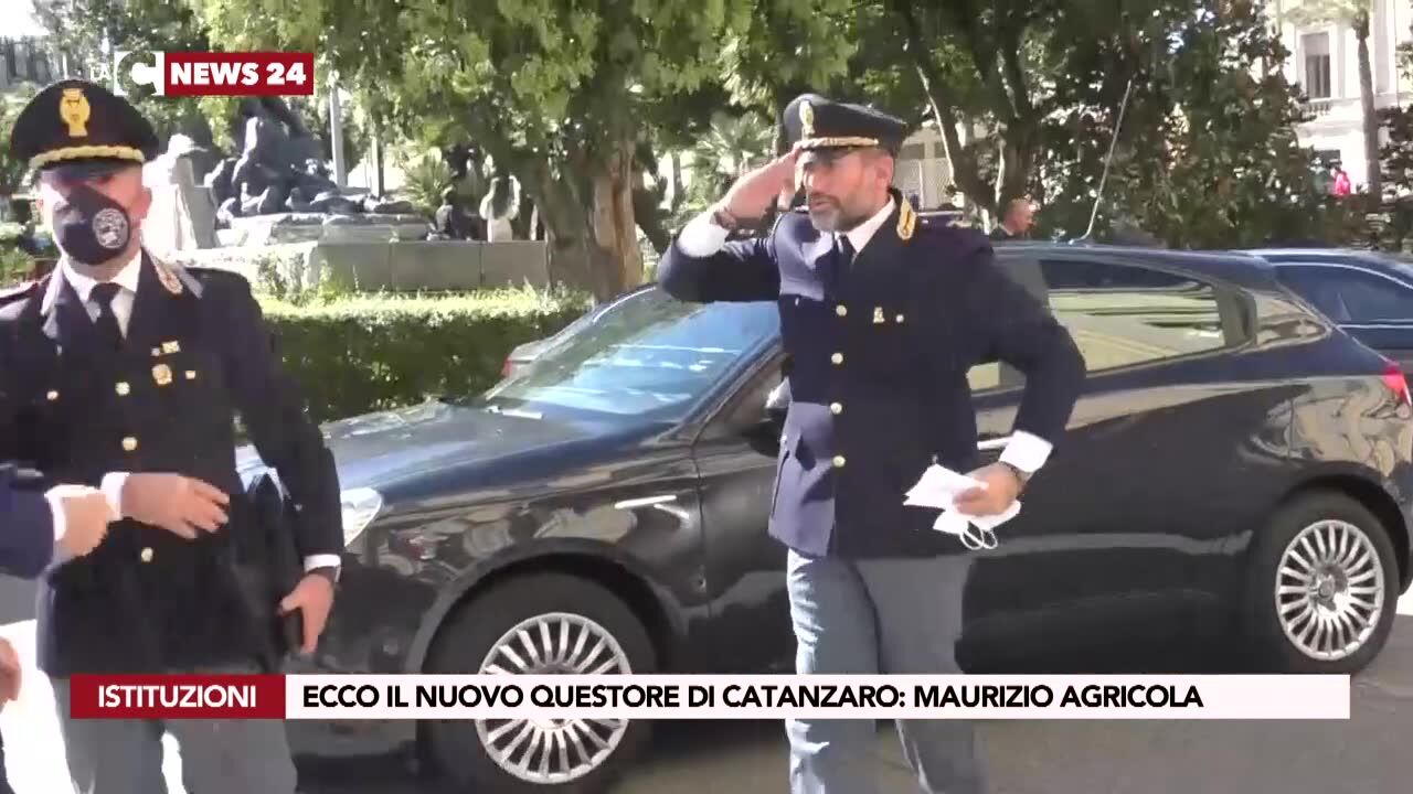 Ecco il nuovo questore di Catanzaro: Maurizio Agricola