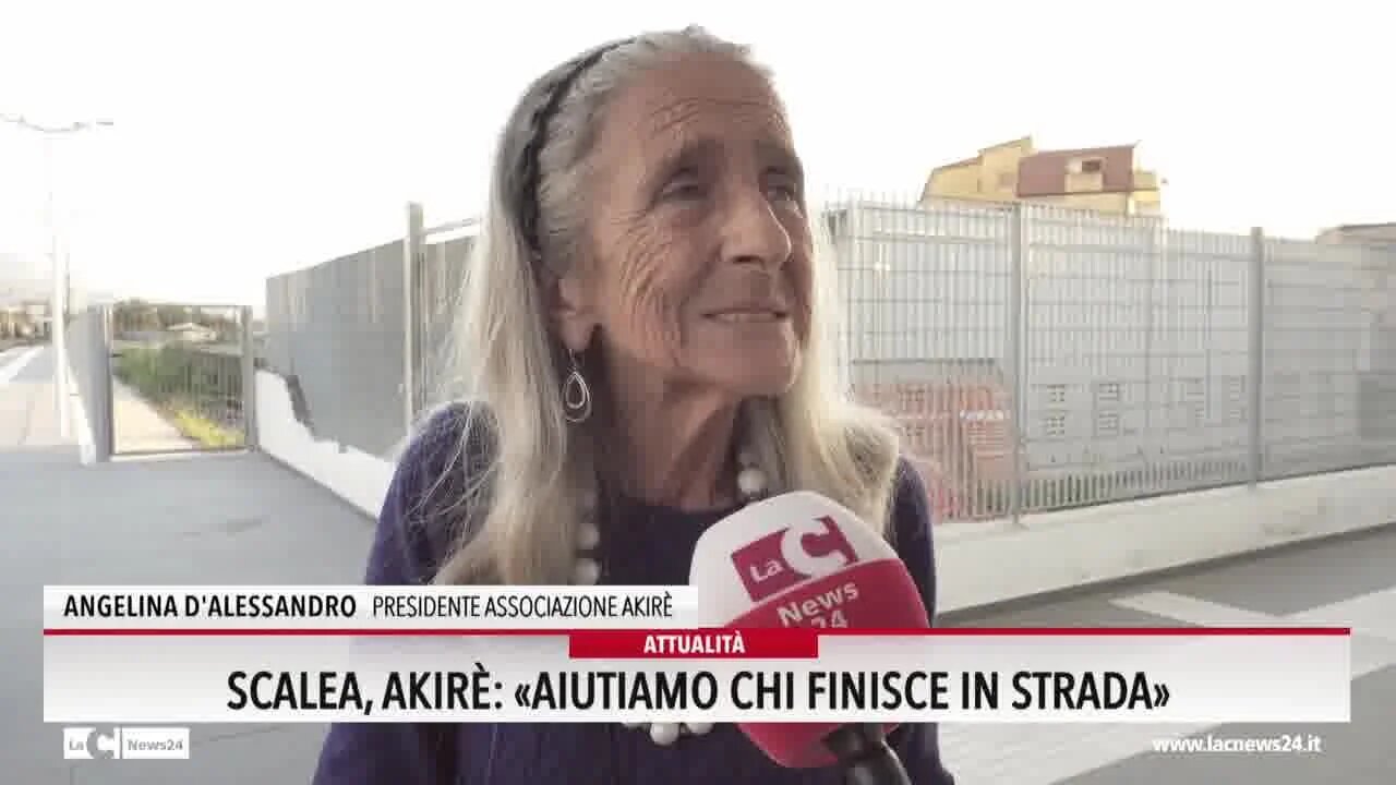 Scalea, Akirè aiutiamo chi finisce in strada