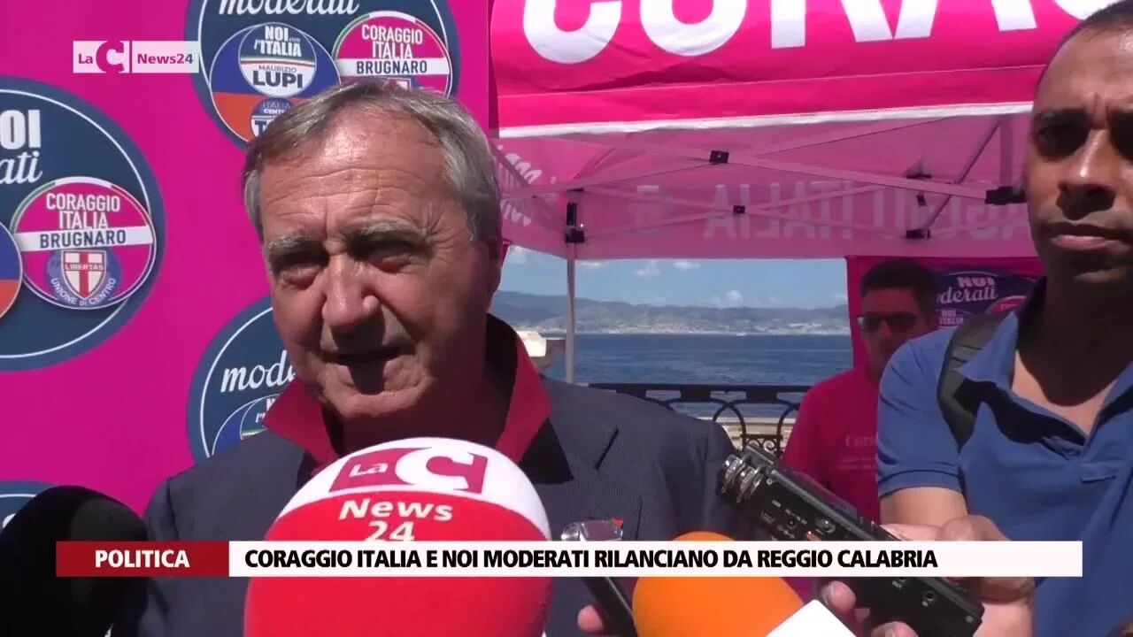 Coraggio Italia e Noi Moderati rilanciano da Reggio Calabria