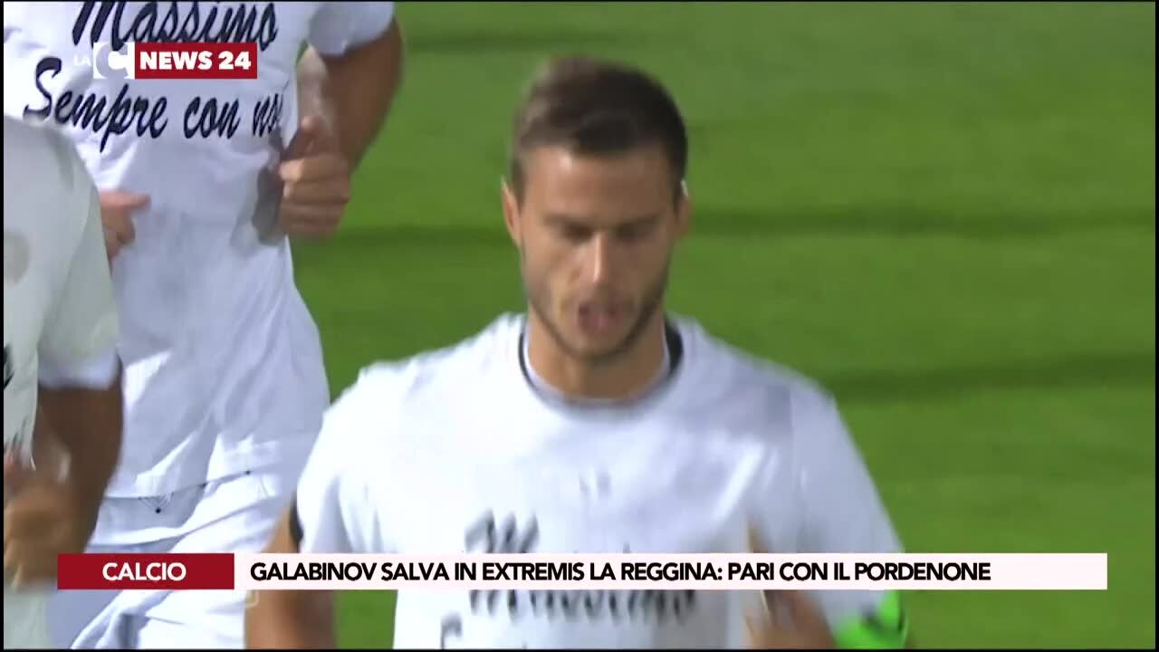 Galabinov salva in extremis la Reggina: pari con il Pordenone