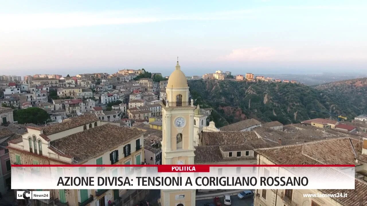 Azione divisa: tensioni a Corigliano Rossano