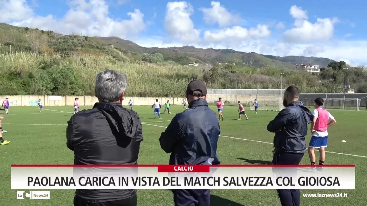 Paolana carica in vista del match salvezza col Gioiosa