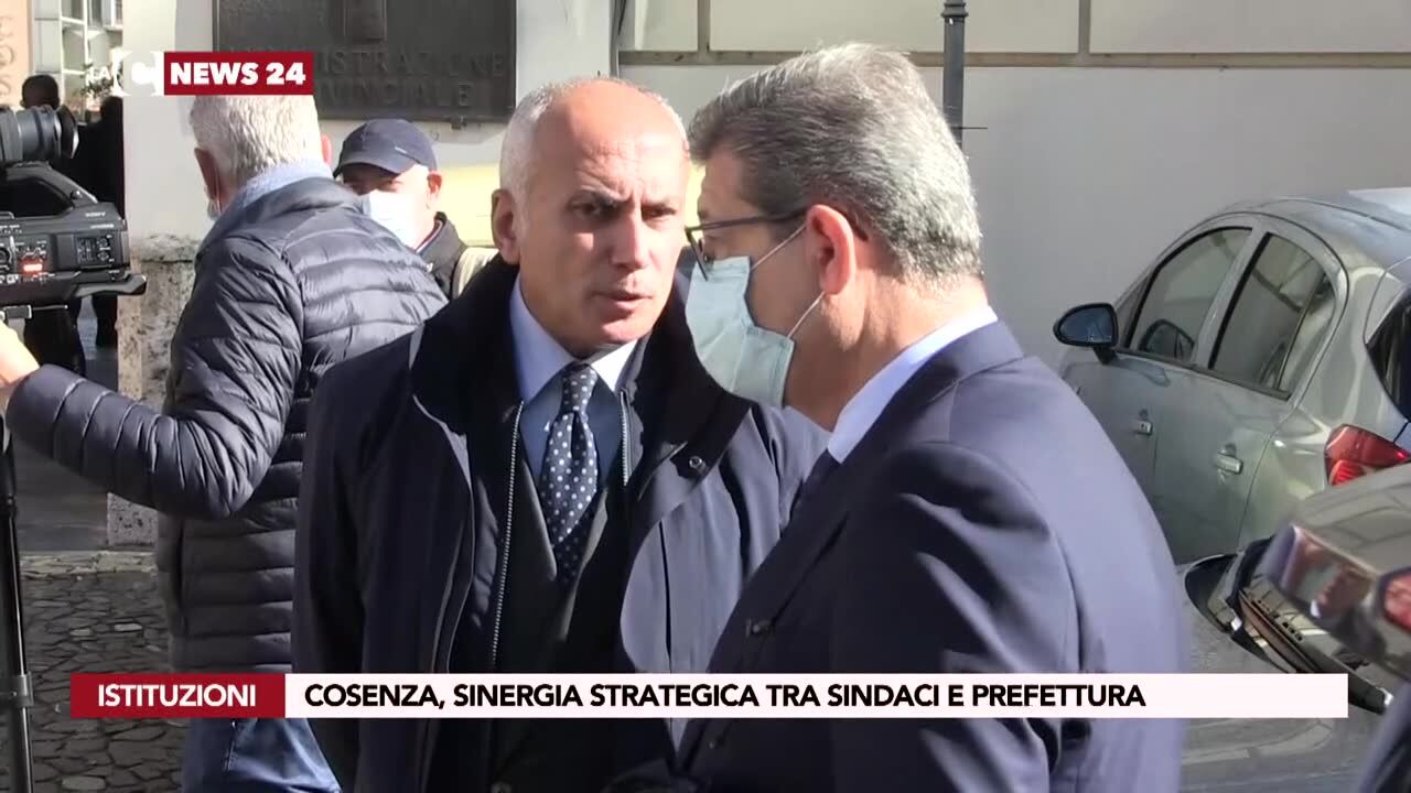 Cosenza, sinergia strategica tra sindaci e prefettura