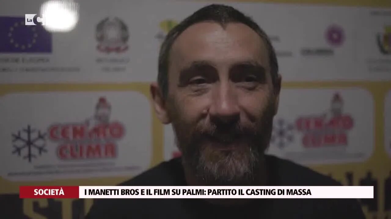 I Manetti Bros e il film su Palmi partito il casting di massa