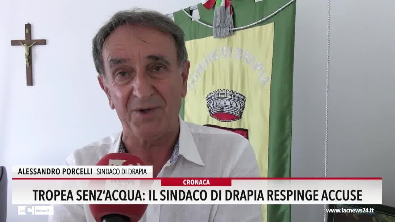 «Non abbiamo mai tolto l’acqua a nessuno», il sindaco di Drapia respinge le accuse dopo mesi di disagi a Tropea – VIDEO
