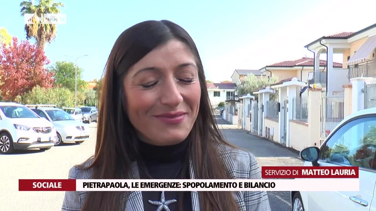 Pietrapaola, le emergenze, spopolamento e bilancio