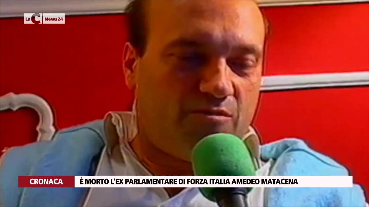 È morto l'ex parlamentare di Forza Italia Amedeo Matacena