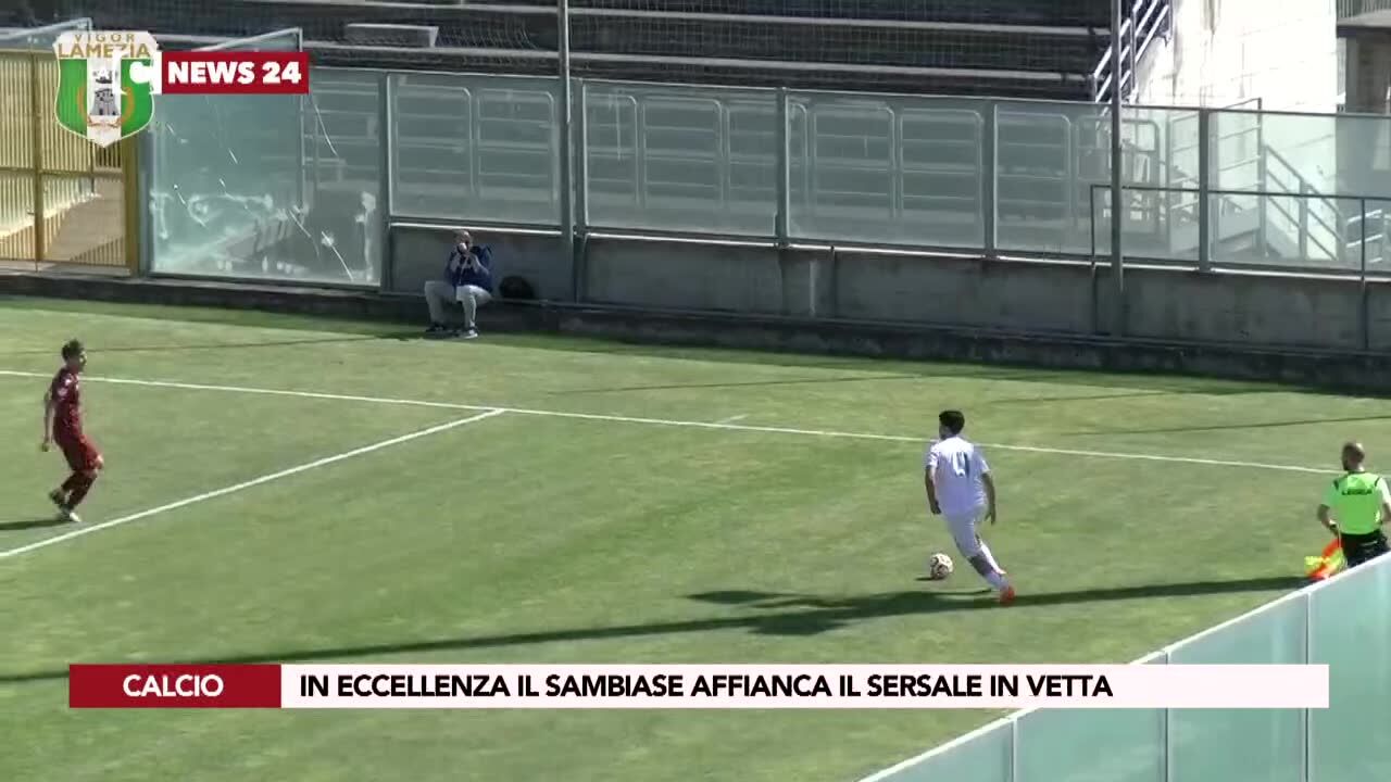 In Eccellenza il Sambiase affianca il Sersale in vetta