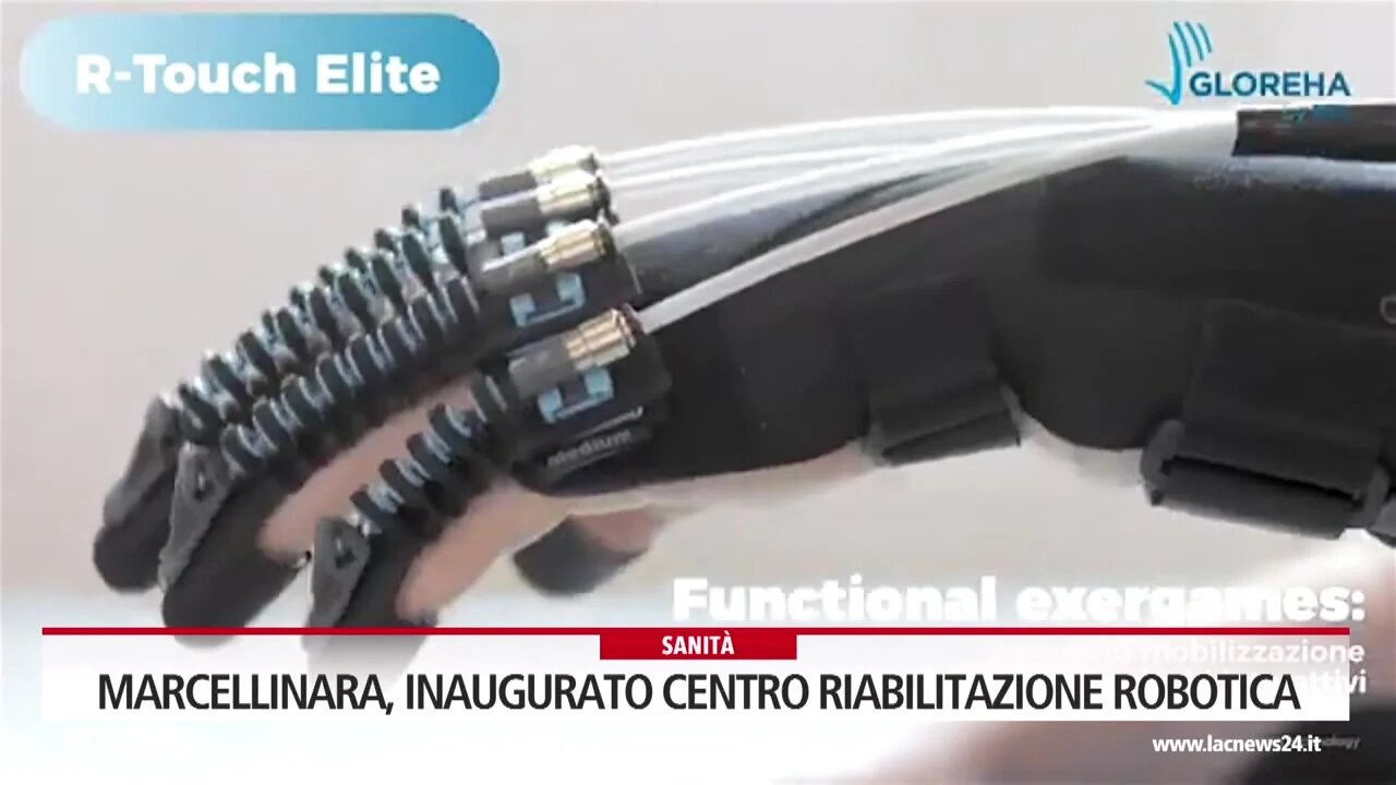 Marcellinara, inaugurato centro riabilitazione robotica