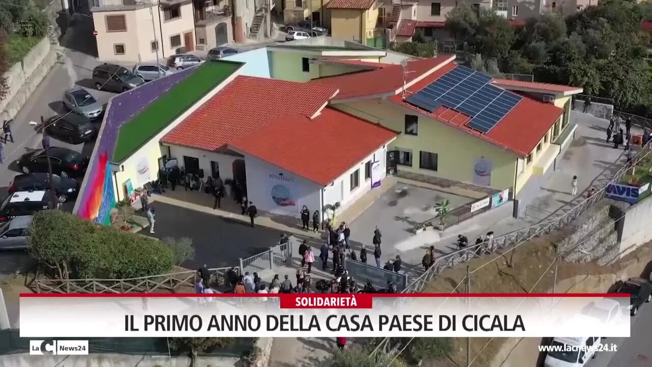 Il primo anno della casa paese di Cicala