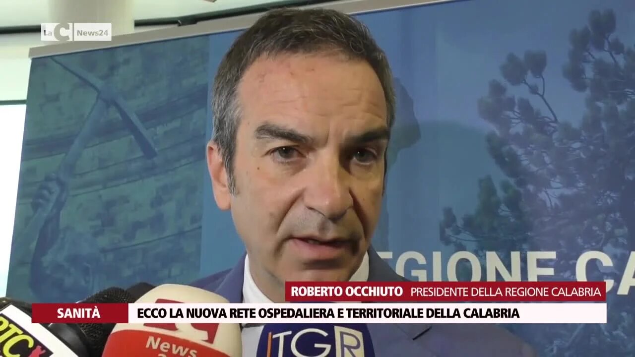 Ecco la nuova rete ospedaliera e territoriale della Calabria