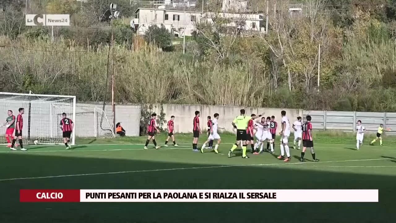 Punti pesanti per la Paolana e si rialza il Sersale