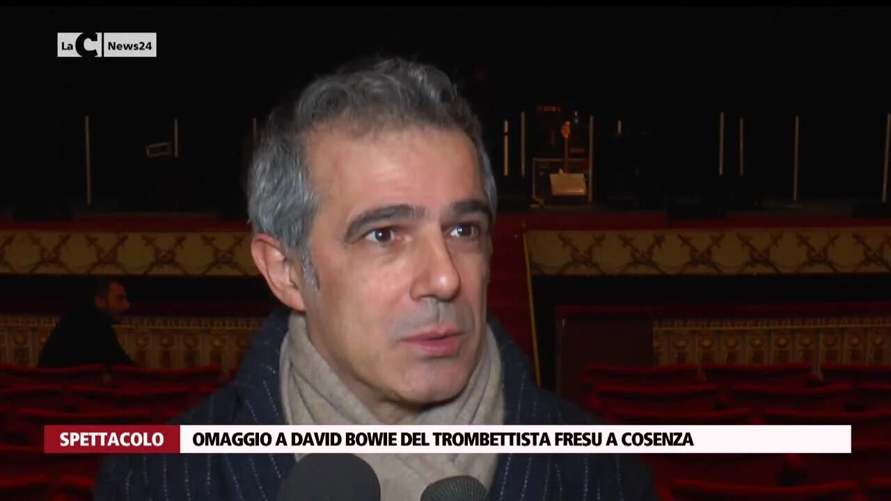 Omaggio a David Bowie del trombettista Fresu a Cosenza