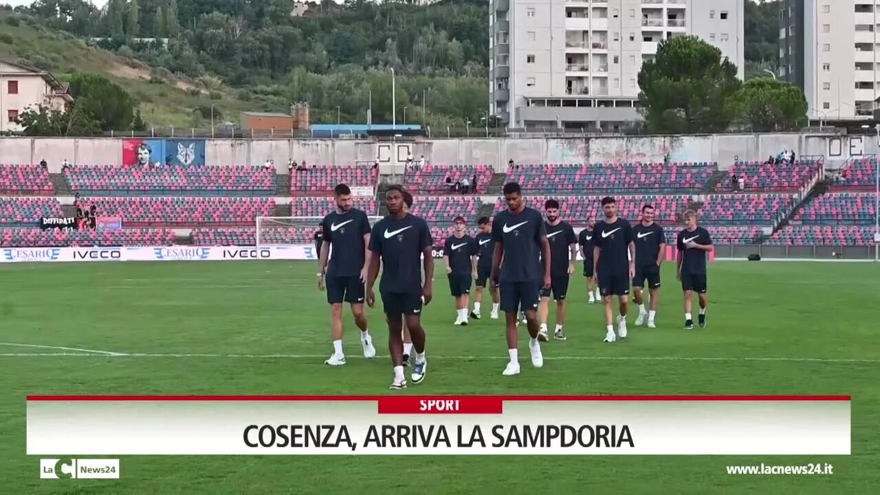 Cosenza, arriva la Sampdoria