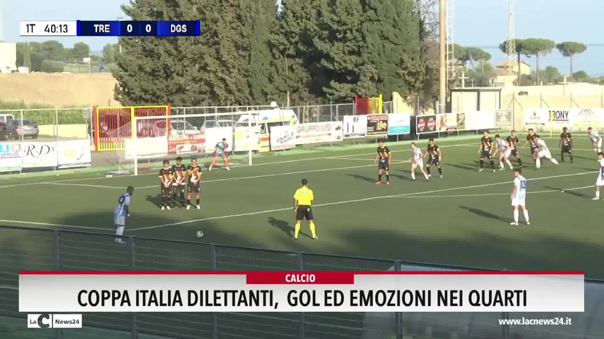 Coppa Italia Dilettanti, gol ed emozioni nei quarti