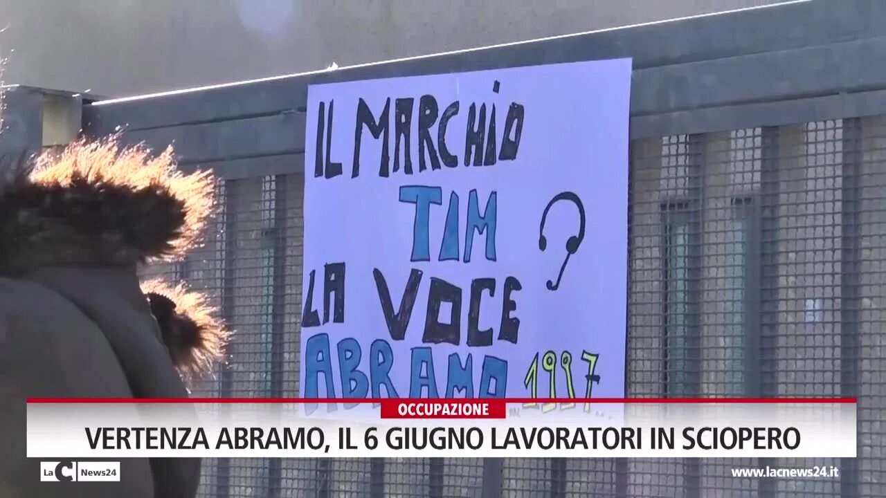 Vertenza Abramo, il 6 giugno lavoratori in sciopero