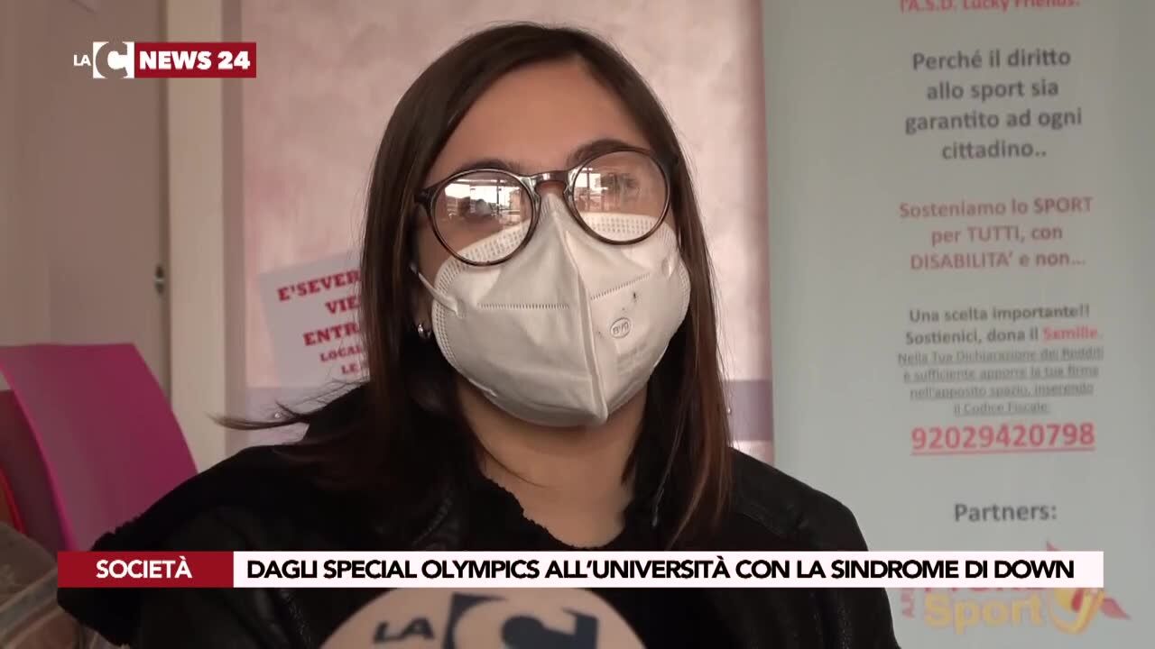 Dagli Special olympics all’Università con la sindrome di Down