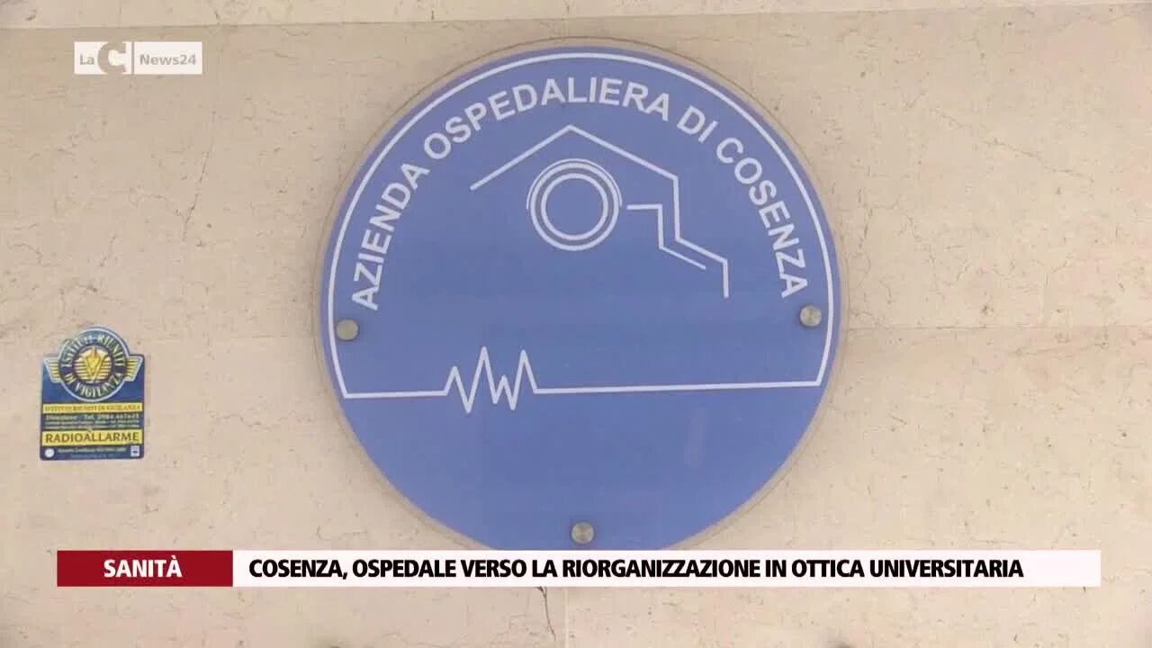 Cosenza, ospedale verso la riorganizzazione in ottica universitaria