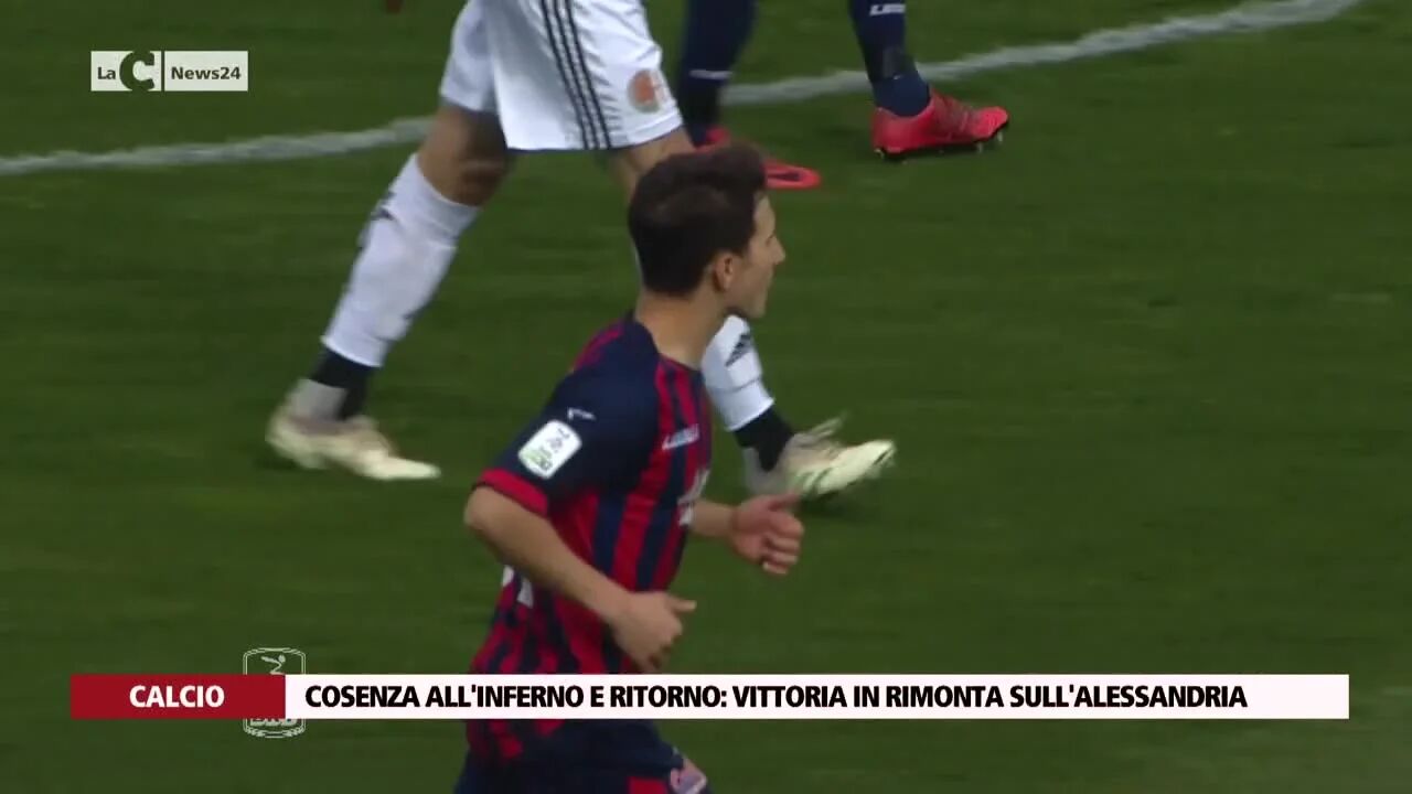 Cosenza all'inferno e ritorno: vittoria in rimonta sull'Alessandria