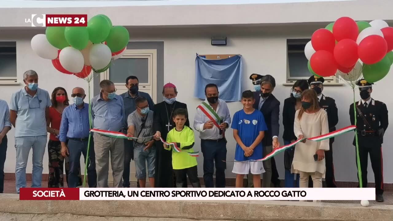 Grotteria, un centro sportivo dedicato a Rocco Gatto