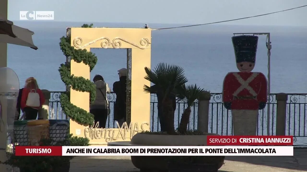 Anche in Calabria boom di prenotazioni per il ponte dell’Immacolata