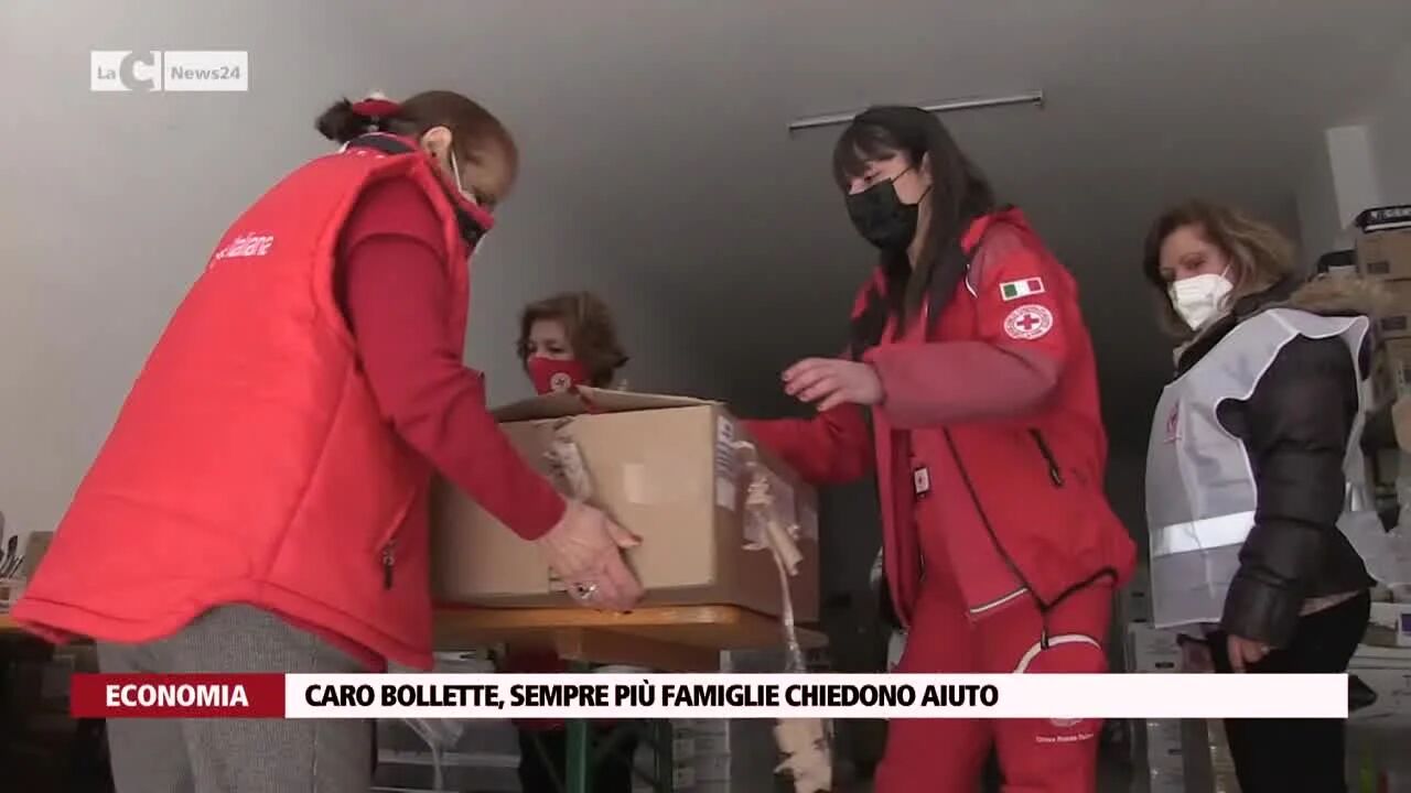 Caro bollette, sempre più famiglie chiedono aiuto