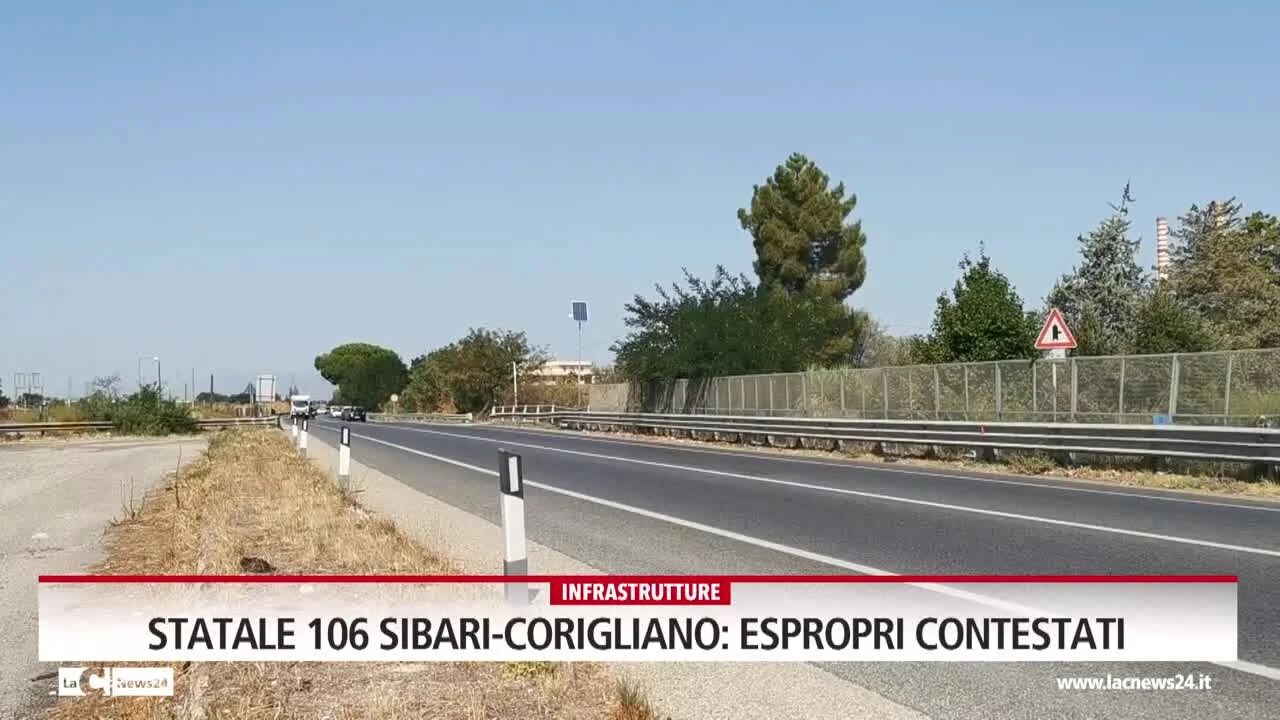 Statale 106 Sibari-Corigliano: espropri contestati