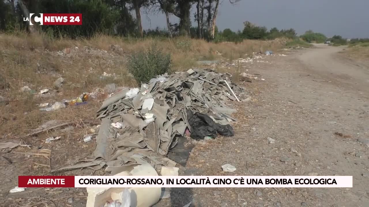 Corigliano-Rossano, in località Cino c’è una bomba ecologica OK