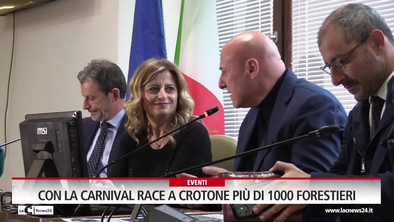 Con la Carnival Race a Crotone più di 1000 forestieri