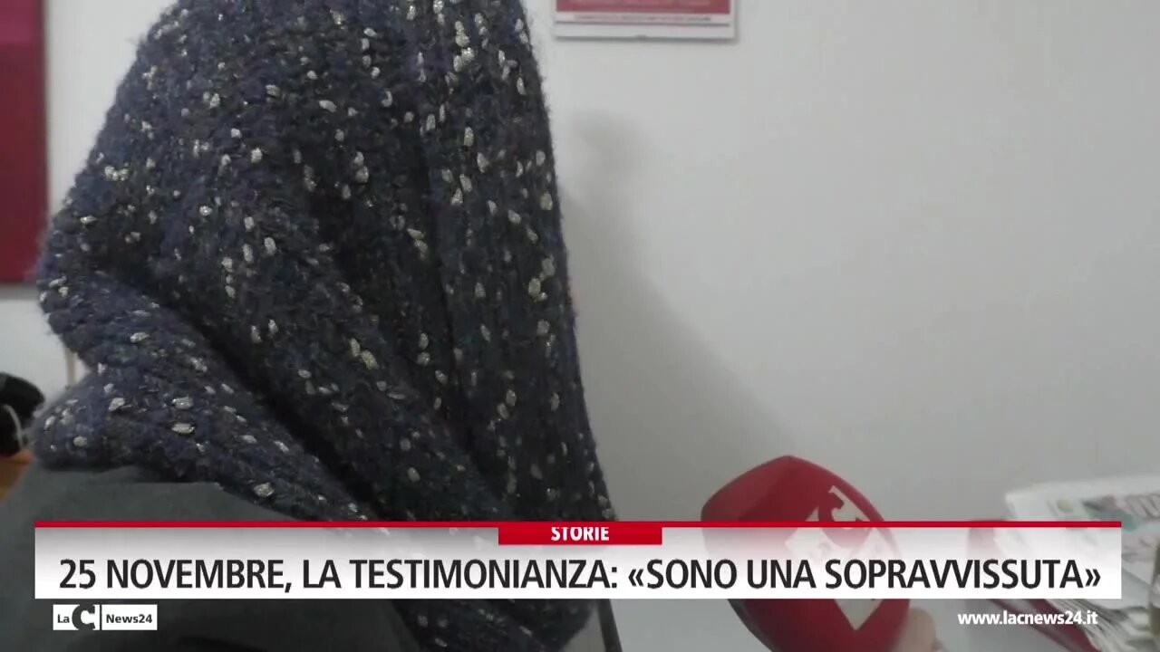  25 novembre, la testimonianza: «Sono una sopravvissuta»