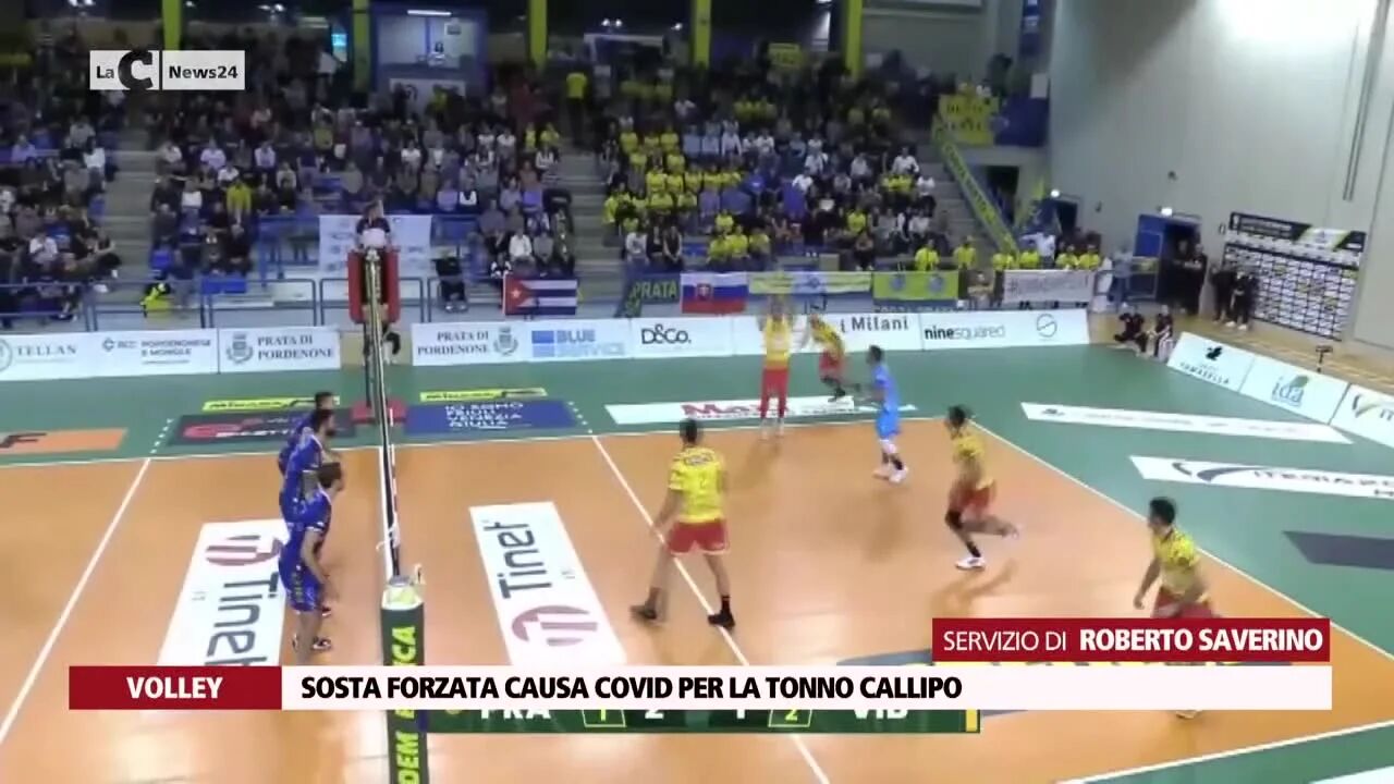 Sosta forzata causa covid per la Tonno Callipo