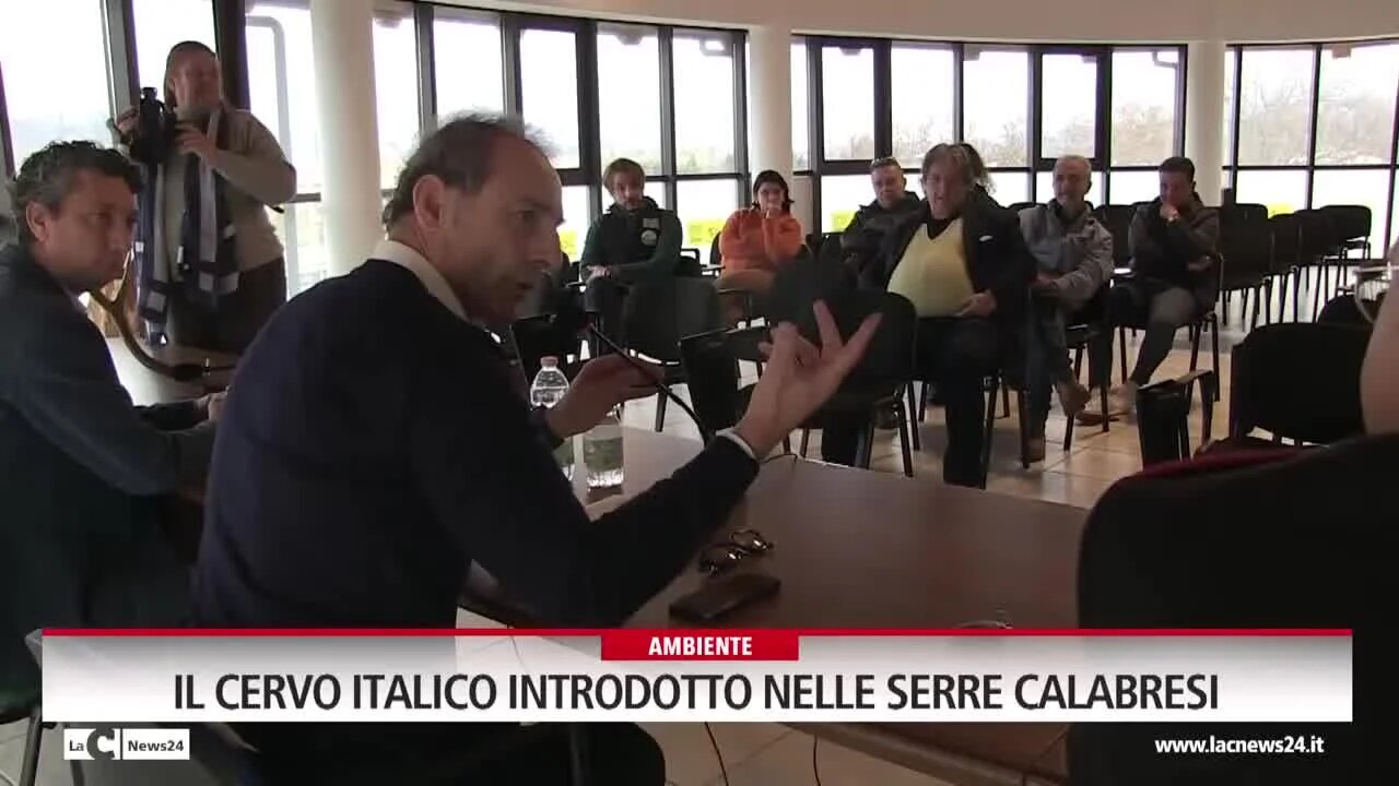 Il Cervo Italico introdotto nelle Serre Calabresi