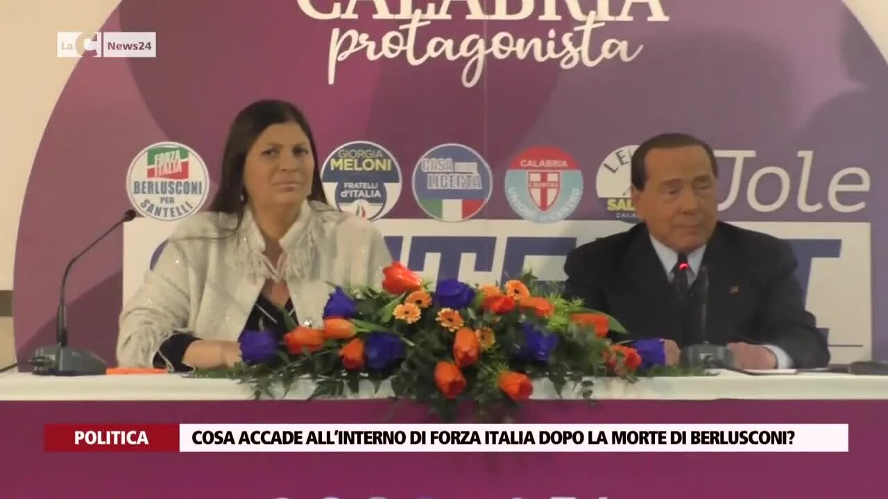 Cosa accade all’interno di Forza Italia dopo la morte di Berlusconi?