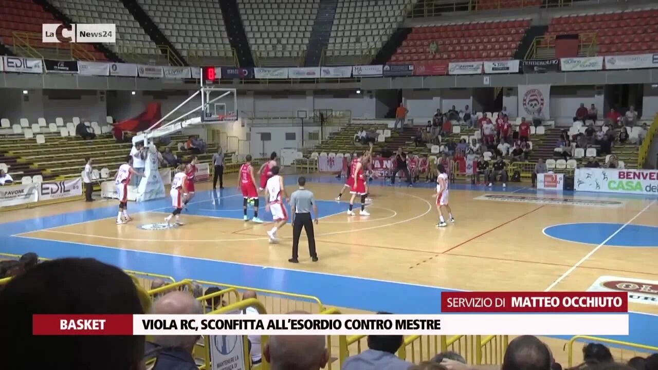 Viola RC, sconfitta all’esordio contro Mestre