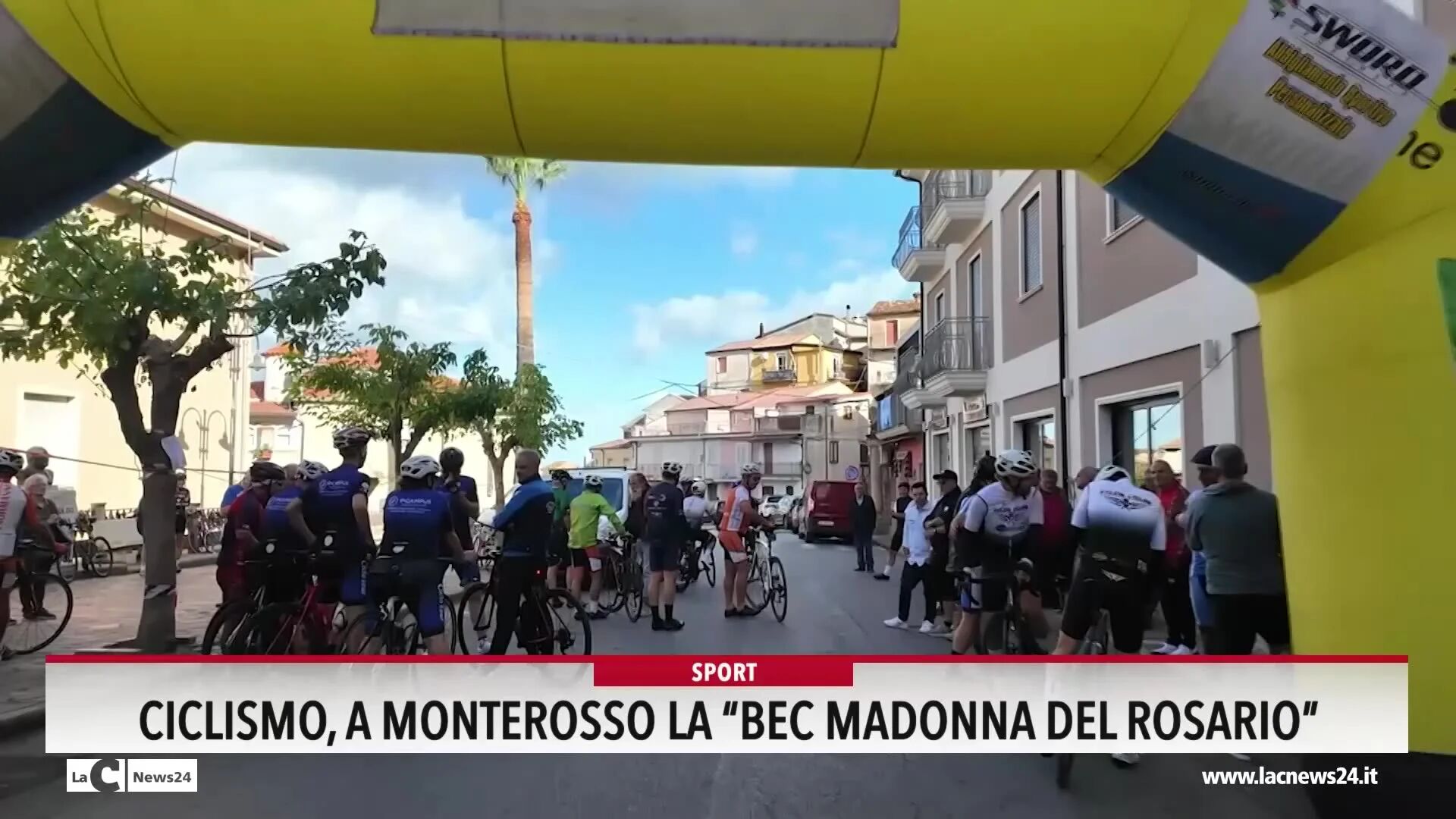Ciclismo, a Monterosso la Bec Madonna del Rosario